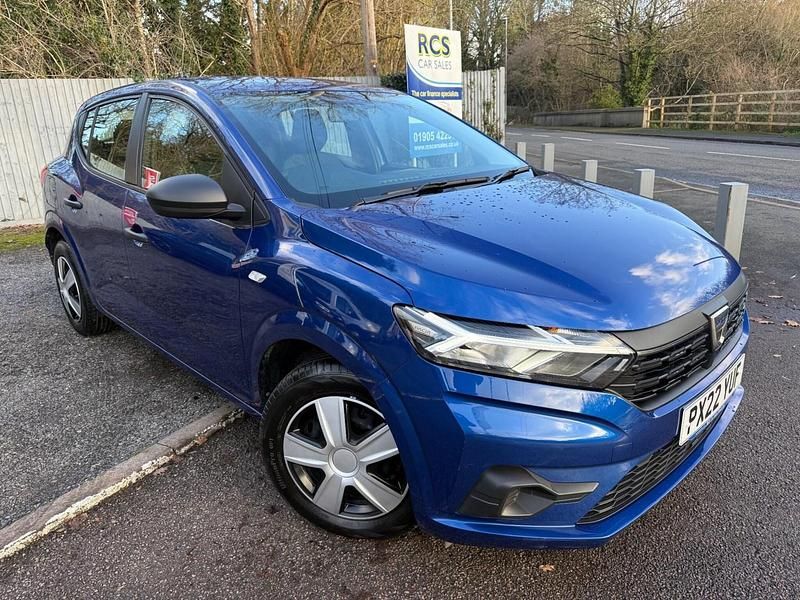 Blue Used 2022 Dacia Sandero Essentiel Hatchback | £8,999 (Good price) - Image 1/3