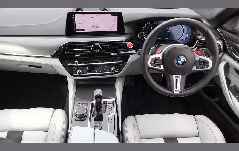 Begagnad BMW M5 Competition Edition 616 HK (453 kW) 2019 Svart Sedan