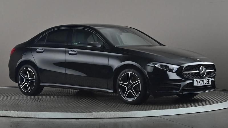 Black Used 2021 Mercedes A250 AMG Line Premium Plus Sedan | £18,498 (A bit pricey) - Image 1/3