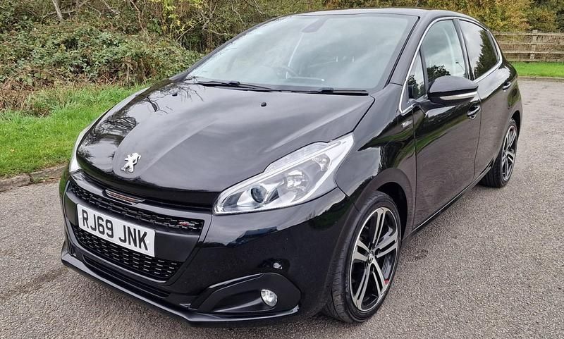 Black Used 2019 Peugeot 208 GT-line Hatchback | £7,995 (Super price) - Image 1/4