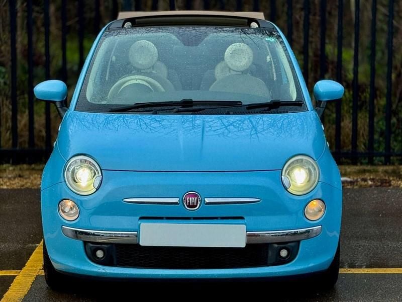 Used Fiat 500C S 2012 Blue Cabriolet