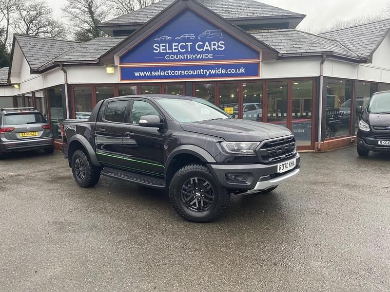 Black Used 2020 Ford Ranger Raptor Pickup | £23,995 (Good price) - Image 1/4