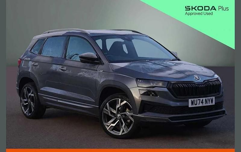Used Skoda Karoq SportLine 147 HP (108 kW) 2024 Grey SUV