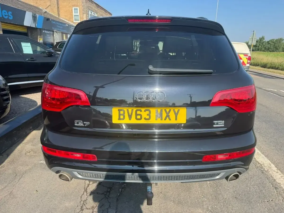 Used Audi Q7 S-line plus 245 HP (180 kW) 2013 Black SUV