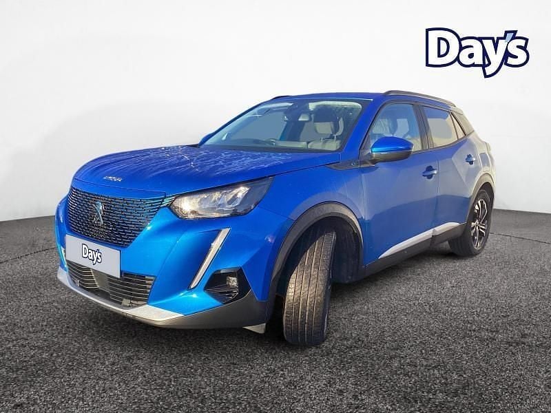Used Peugeot e-2008 Allure Premium 100 kW (136 HP) 2021 Blue SUV