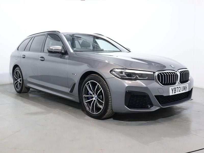 Grey Used 2022 BMW 530e M Sport Estate | £26,000 (Fair price) - Image 1/1