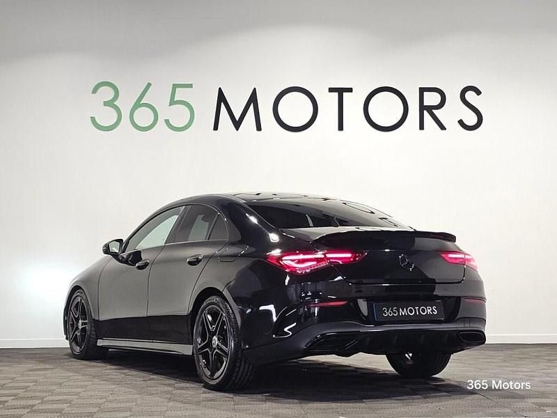 Used Mercedes CLA180 AMG line 136 HP (100 kW) 2019 Black Sedan