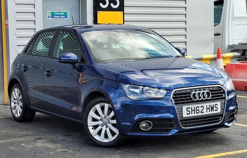 Blue Used 2012 Audi A1 Sportback Sport Hatchback | £6,199 (Fair price) - Image 1/4