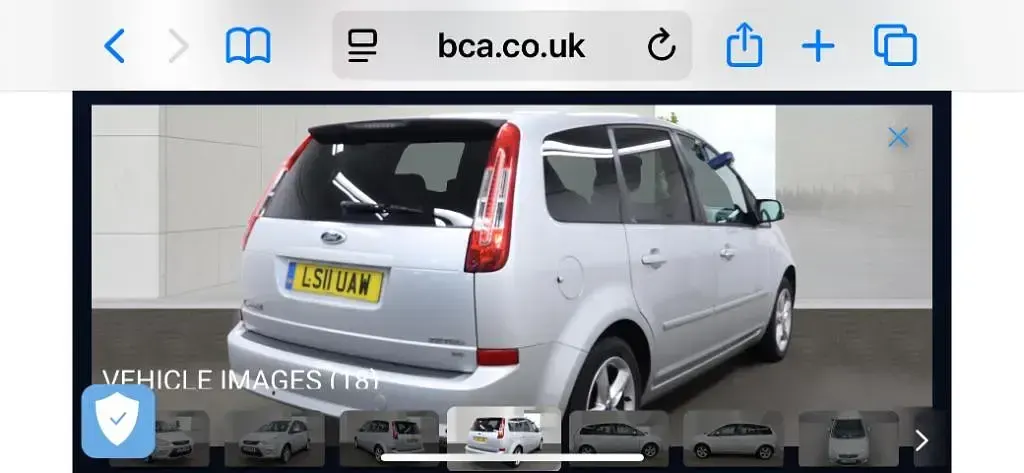 Used Ford C-MAX Zetec 2011 Silver MPV