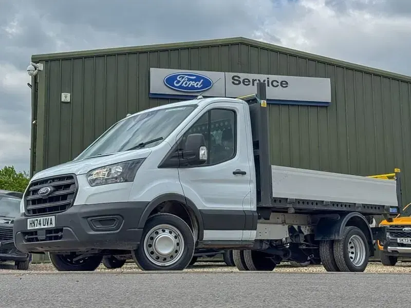 Usado Ford Transit Select 131 CV (96 kW) 2024 Blanco Descapotable
