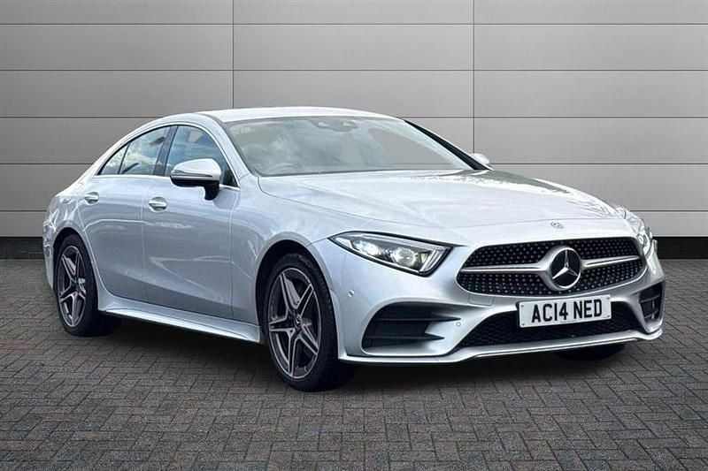 Iridium silver Used 2019 Mercedes CLS350 AMG line Sedan | £23,700 (Fair price) - Image 1/4
