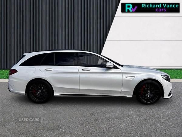 Used Mercedes C63S AMG Premium 2016 White Estate