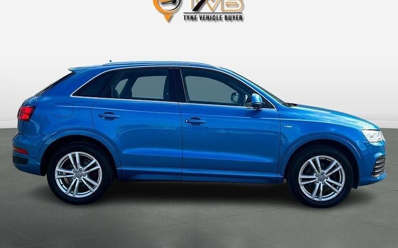 Used Audi Q3 S-Line 150 HP (110 kW) 2015 Blue SUV