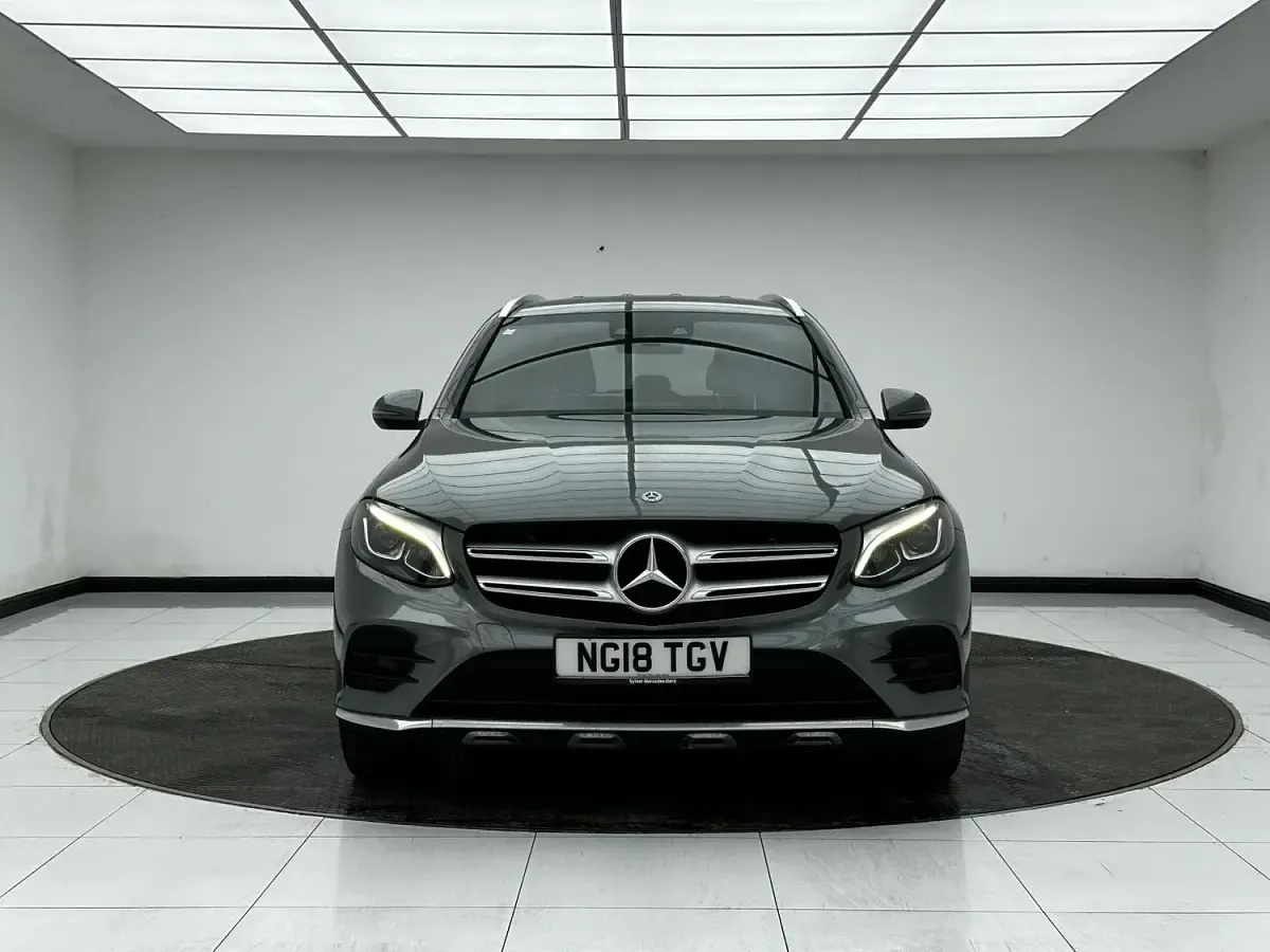 Used Mercedes GLC250 AMG line 204 HP (150 kW) 2018 Grey SUV