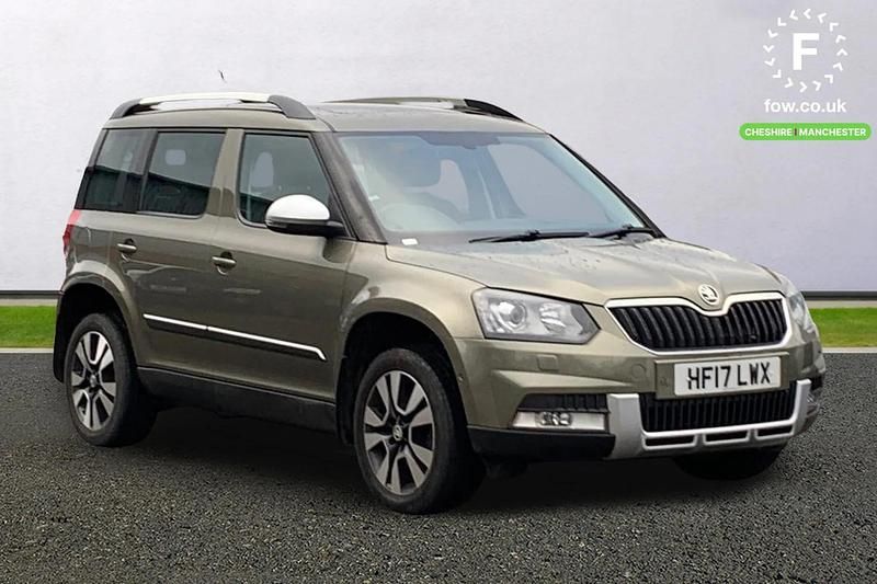 Green Used 2017 Skoda Yeti Outdoor SUV | £16,699 - Image 1/3