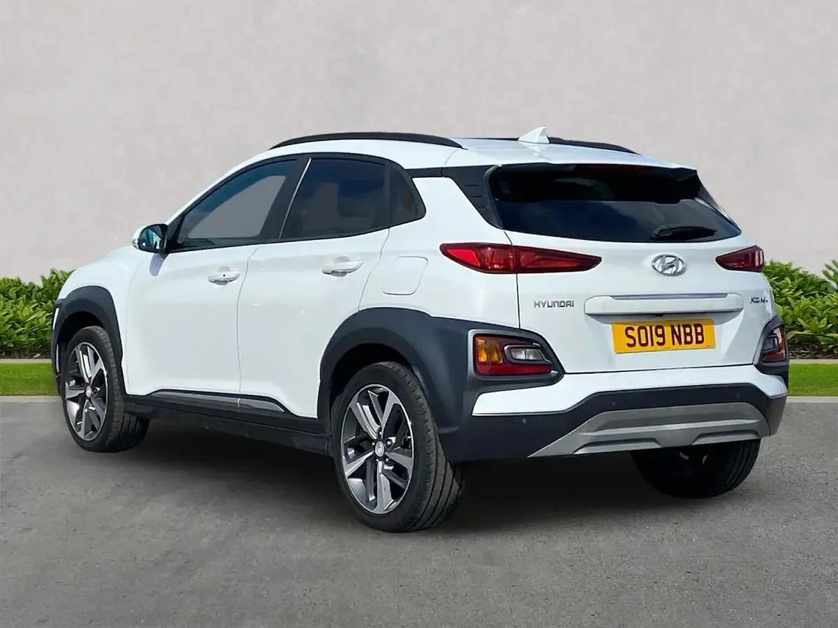 Used Hyundai Kona Premium 2019 White SUV