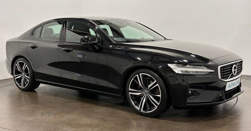 Black Used 2019 Volvo S60 R-Design Sedan | £19,995 (Fair price) - Image 1/4