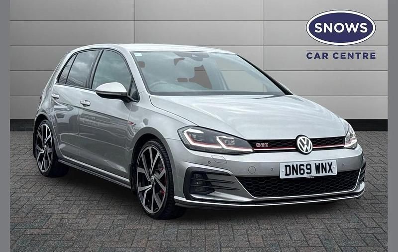 Silver Used 2019 VW Golf VII GTI Hatchback | £17,799 (Good price) - Image 1/4