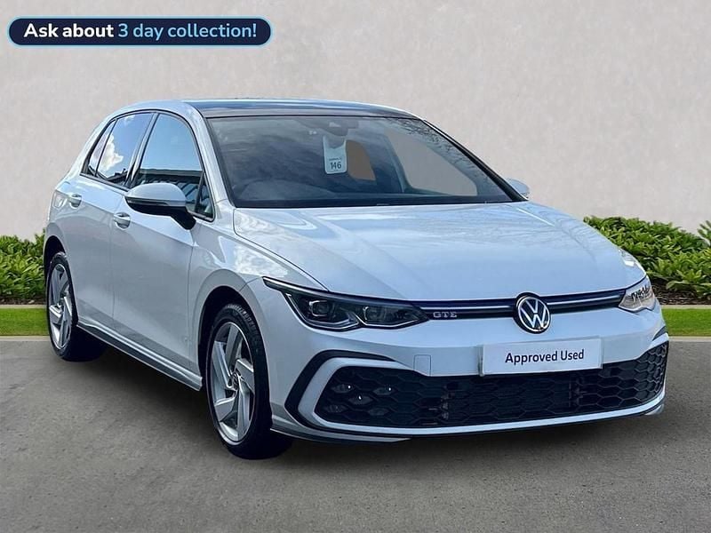 White Used 2023 VW Golf VIII GTE Hatchback | £23,777 (Fair price) - Image 1/4
