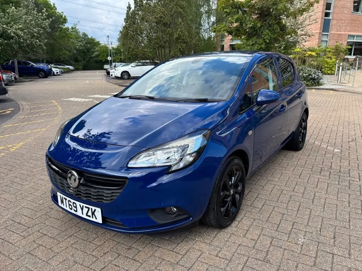 Używany Vauxhall Corsa S 90 KM (66 kW) 2019 Niebieski Hatchback