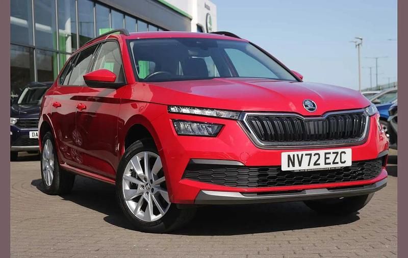 Used Skoda Kamiq SE 115 HP (84 kW) 2022 Red SUV