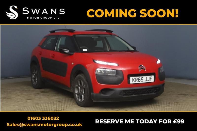 Red Used 2015 Citroën C4 Cactus Feel Hatchback | £4,295 (Fair price) - Image 1/3