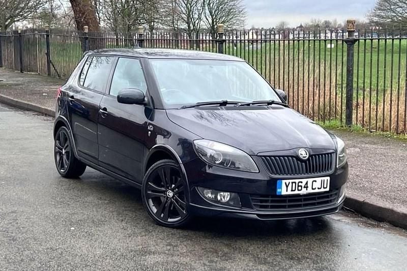 Used Skoda Fabia 105 HP (77 kW) 2014 Black Hatchback