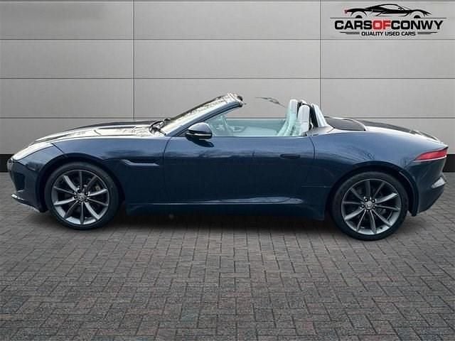 Used Jaguar F-Type S 340 HP (250 kW) 2014 Blue Cabriolet