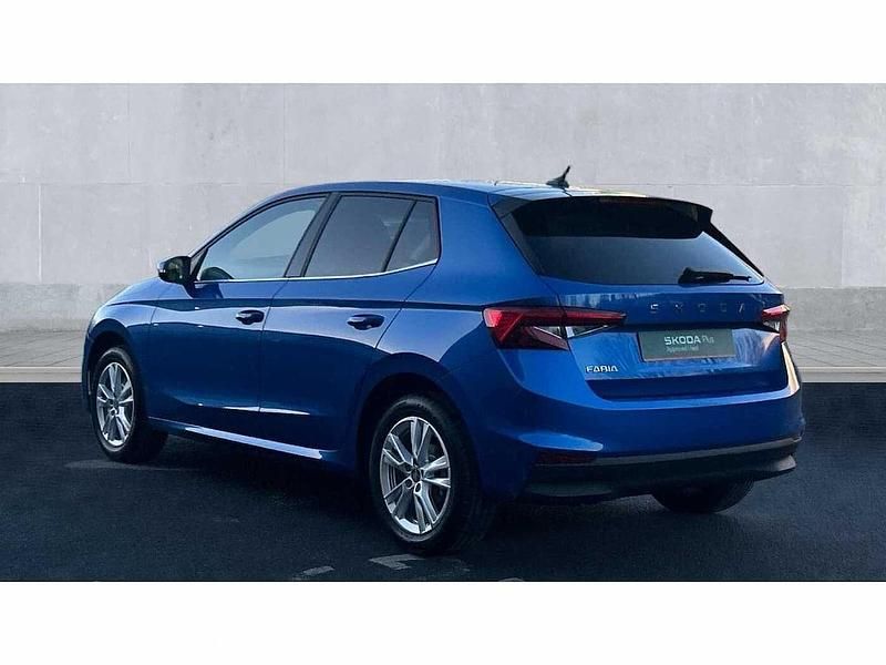 Used Skoda Fabia SE L 110 HP (80 kW) 2025 Race blue metallic Hatchback