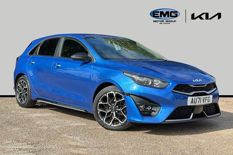 Blue flame Used 2021 Kia Ceed GT GT-Line Hatchback | £15,499 (Fair price) - Image 1/3