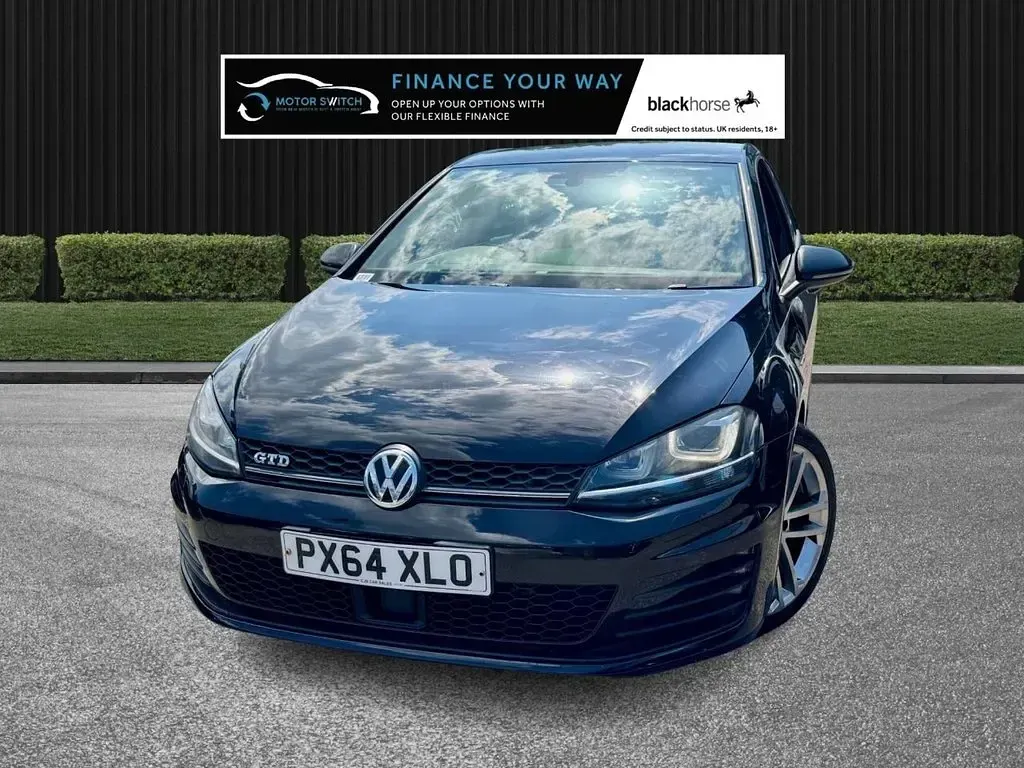 Used VW Golf VII GTD 2014 Black Hatchback