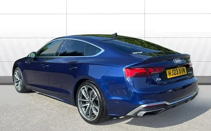 Used Audi A5 Sportback S-Line 163 HP (119 kW) 2023 Blue Hatchback