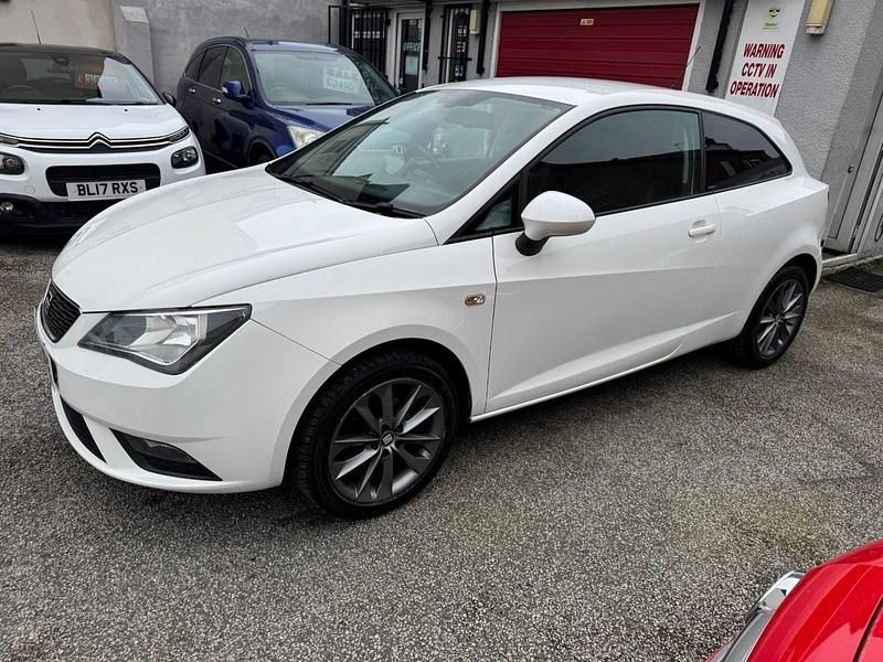 Used Seat Ibiza I-Tech 2015 White Hatchback