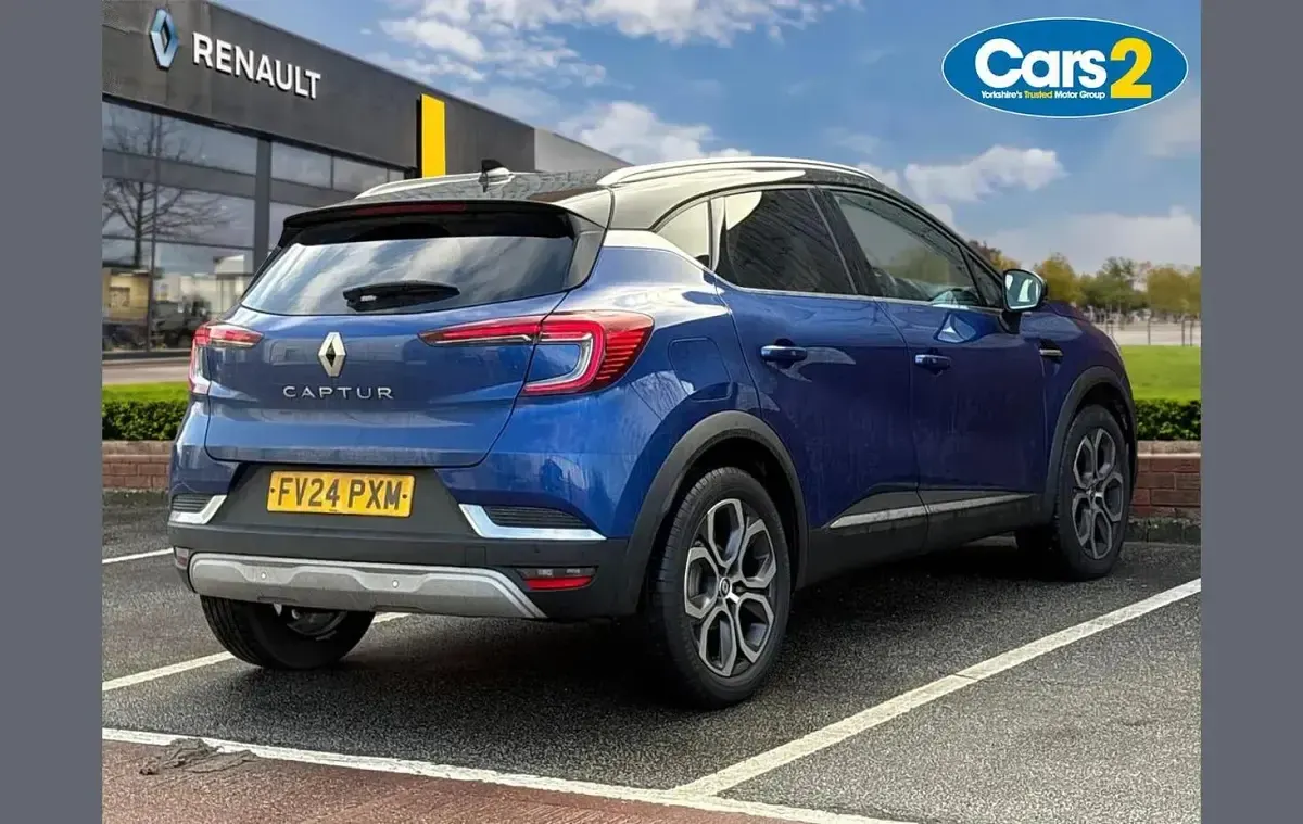 Used Renault Captur Techno 91 HP (66 kW) 2024 Blue/black  SUV