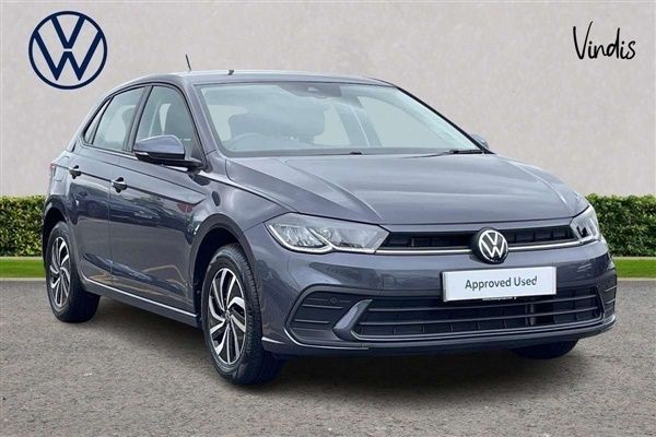 Grey Used 2023 VW Polo Life Hatchback | £17,649 (Good price) - Image 1/3