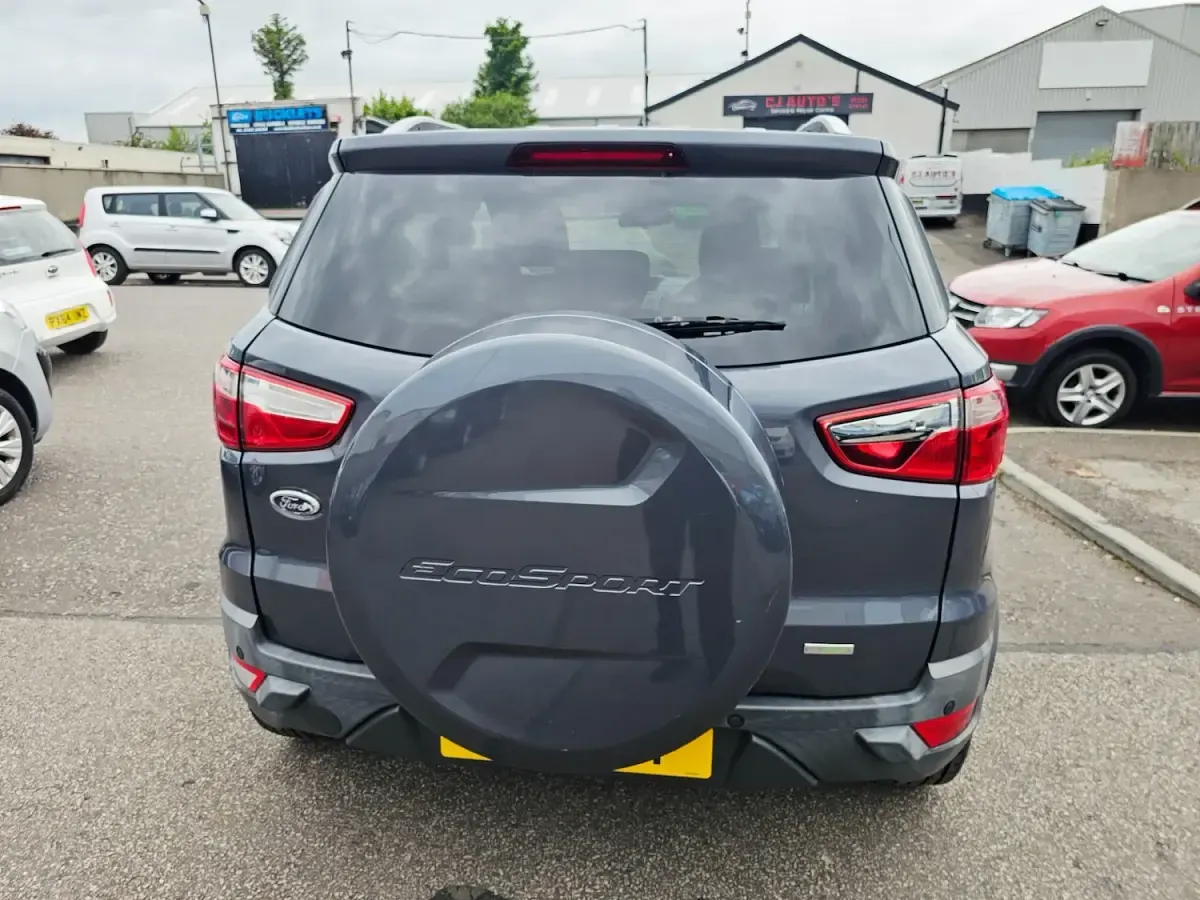 Used Ford Ecosport Zetec 125 HP (91 kW) 2016 Grey SUV