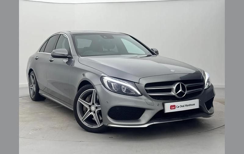 Used Mercedes C250 AMG Line Premium Plus 200 HP (147 kW) 2016 Silver Sedan