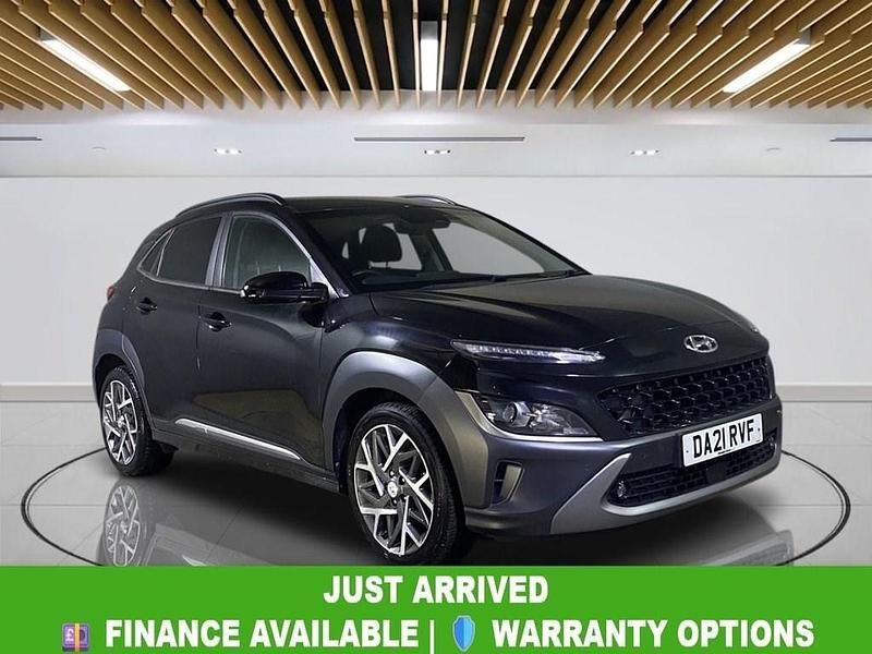 Used Hyundai Kona Premium 141 HP (103 kW) 2021 Black SUV