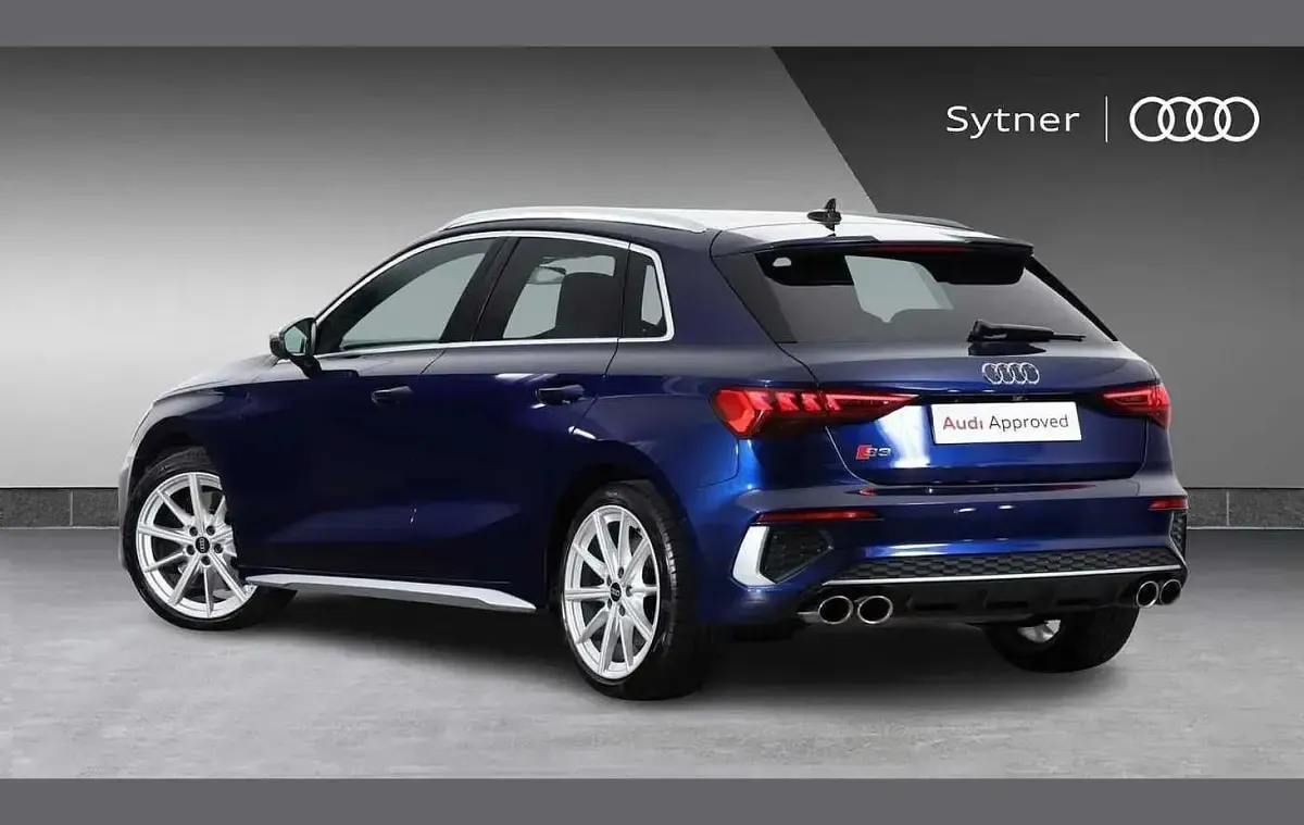 Used Audi S3 Sportback Comfort 306 HP (225 kW) 2023 Blue Hatchback