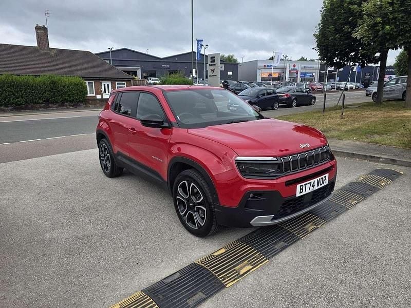 Red Used 2024 Jeep Avenger Summit SUV | £21,995 (Good price) - Image 1/4