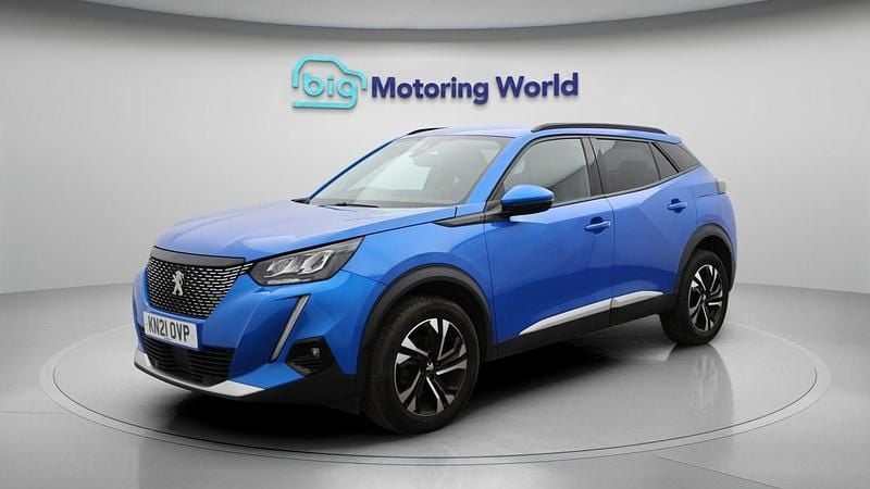 Used Peugeot 2008 Allure Premium 101 HP (74 kW) 2021 Blue SUV