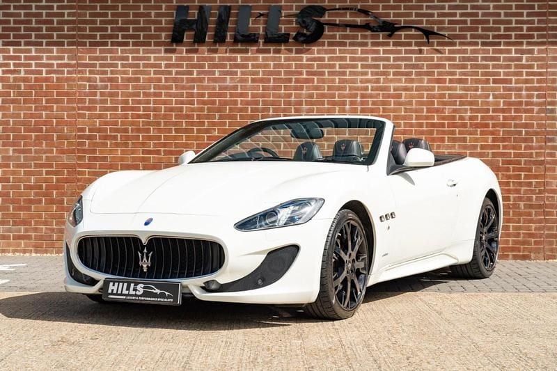 Used Maserati GranCabrio 2014 White Cabriolet
