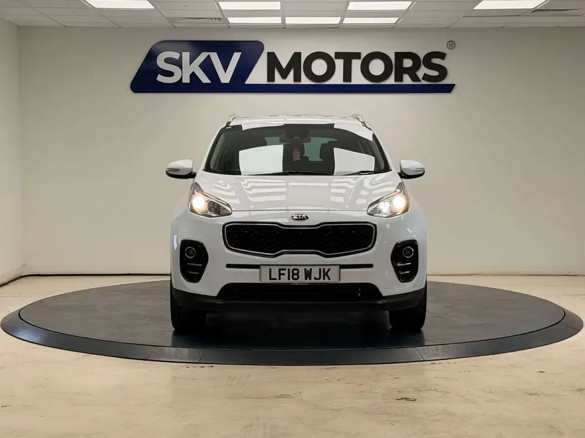 Used Kia Sportage 115 HP (84 kW) 2018 White SUV