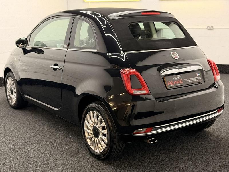 Used Fiat 500C Lounge 69 HP (50 kW) 2019 Black Cabriolet
