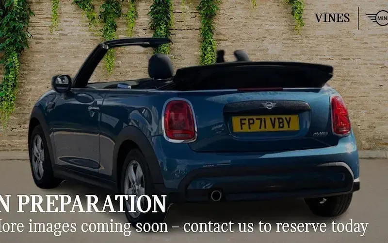 Used Mini Cooper Cabriolet Classic 136 HP (100 kW) 2022 Blue Cabriolet