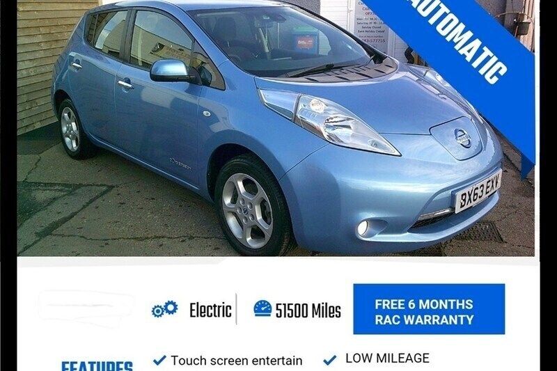 Blue Used 2013 Nissan Leaf Acenta Hatchback | £3,995 (Fair price) - Image 1/1