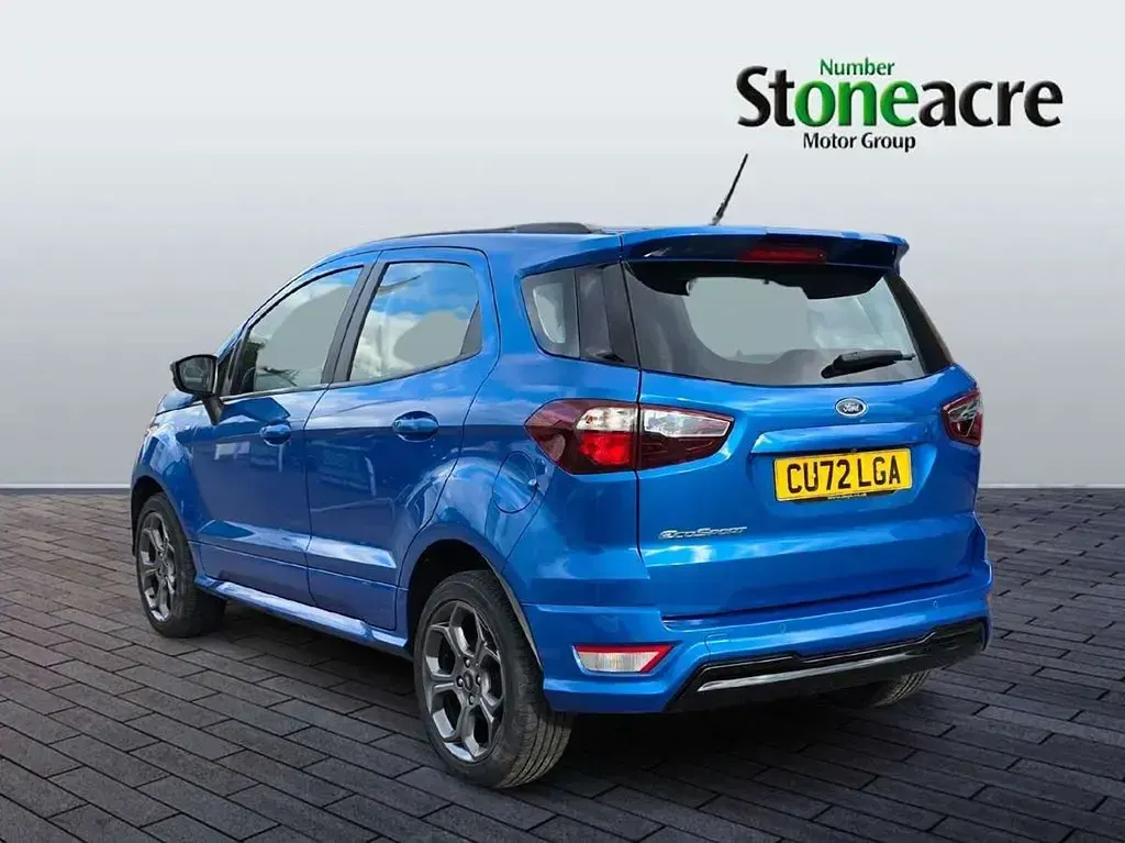 Used Ford Ecosport ST-Line 125 HP (91 kW) 2022 Blue SUV