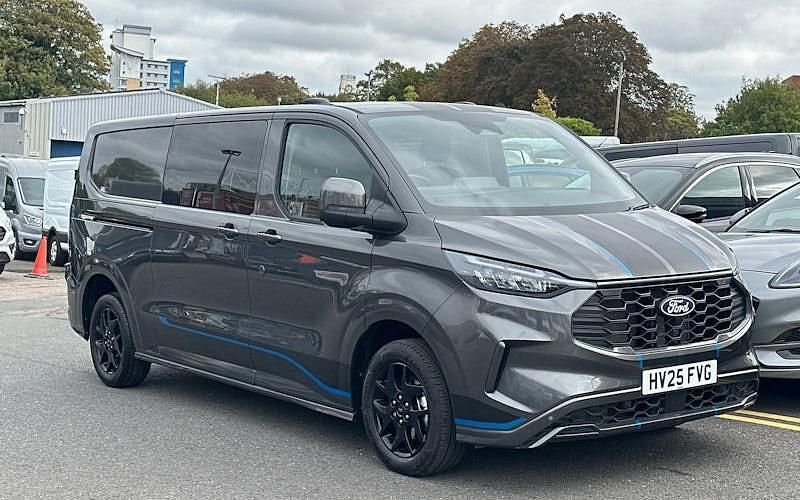 Magnetic (metallic colour) Used 2025 Ford Transit Custom Sport Van | £42,000 - Image 1/4