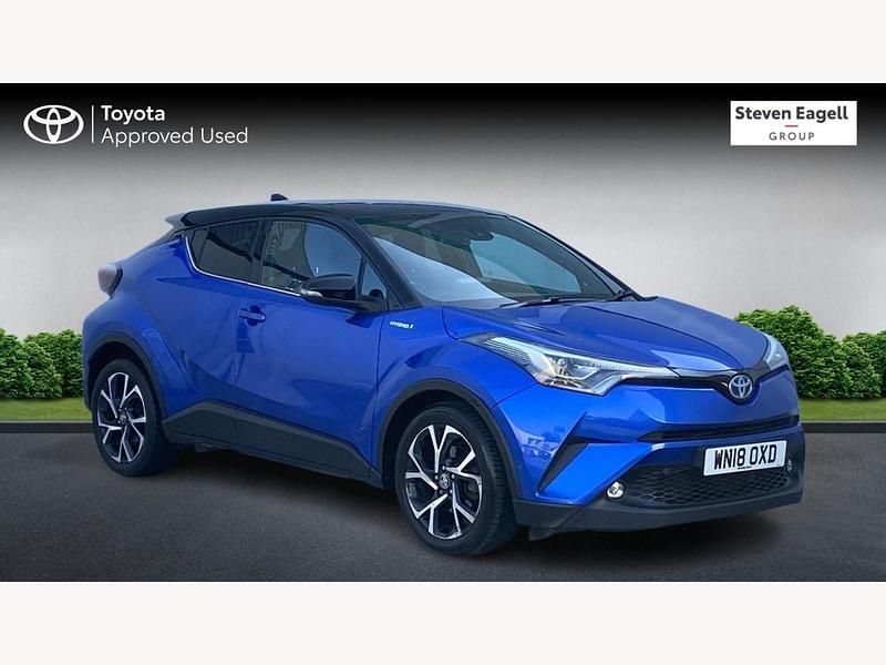 Used Toyota C-HR 122 HP (89 kW) 2018 Blue SUV