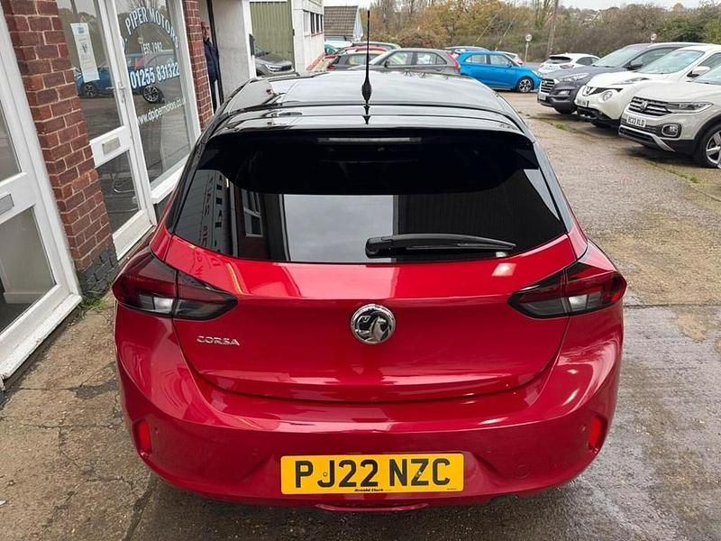 Used Vauxhall Corsa Edition 100 HP (73 kW) 2022 Red Hatchback